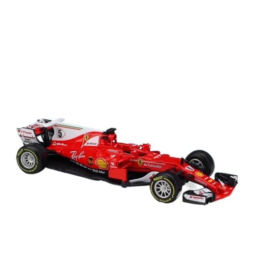 1 43 Für Alfa Romeo F1 Team Orlen C42 2022 Formel 1 Legierung Diecast Auto Modell Weihnachten Geburtstag Geschenk Druckgussmodelle Motorfahrzeuge(2017 SF70H NO.5) von DUEVEL