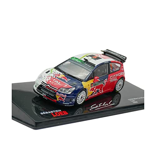 1 43 Für Citroen C4 HYmotion WRC 2008 Rallye Miniaturautomodell Aus Druckgusslegierung Druckgussmodelle Motorfahrzeuge von DUEVEL