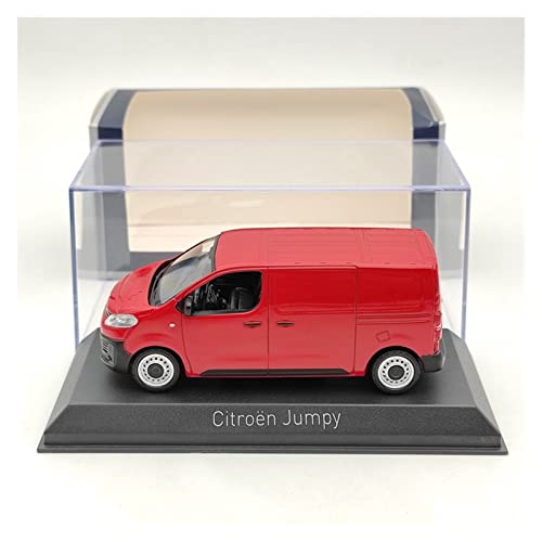 1 43 Für Citroen Jumpy 2016 Legierungssimulation Rot Geschäftsautomodell Diecast Fahrzeug Sammlerstück Ornament Druckgussmodelle Motorfahrzeuge von DUEVEL