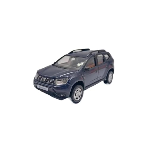 1 43 Für Dacia Duster 2020 SUV Simulation Auto Modell Legierung Druckguss Modell Sammlung Dekoration Ornamente Modell Druckgussmodelle Motorfahrzeuge(Blau) von DUEVEL