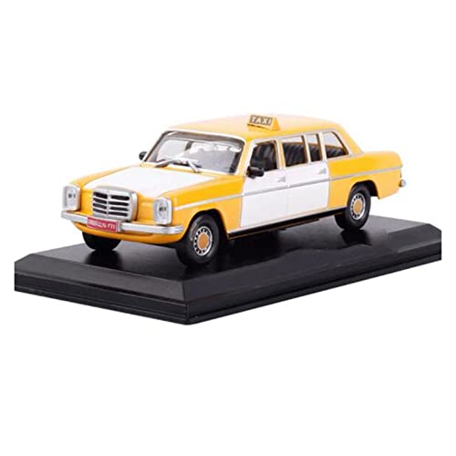 1 43 Für Die Casting Classic Libanon 240D Beirut 1970 Yellow Taxi Car Model Druckgussmodelle Motorfahrzeuge von DUEVEL