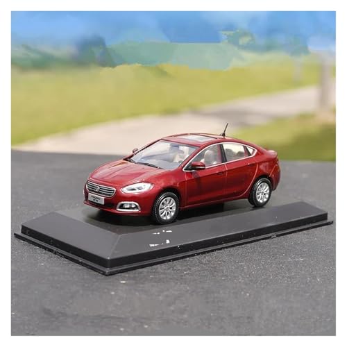 1 43 Für FIAT Viaggio Legierung Auto Modell Diecast Fahrzeug Simulation Miniatur Skala Sammlung Druckgussmodelle Motorfahrzeuge(Rot) von DUEVEL