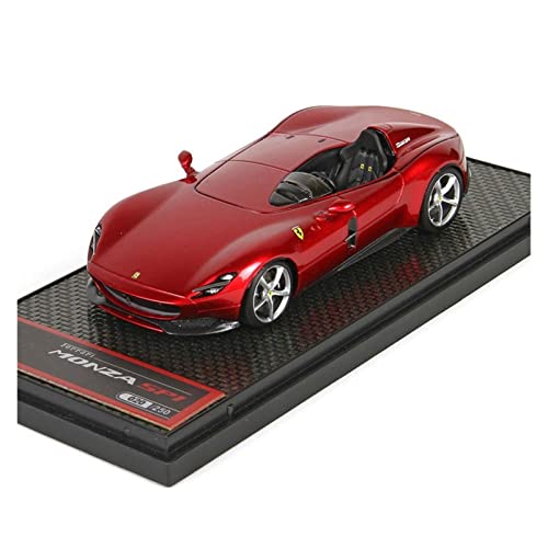 1 43 Für Ferrari Monza SP1 Simulation Legierung Rot Sportwagen Modell Statische Diecast Fahrzeuge Sammlung Geschenk Druckgussmodelle Motorfahrzeuge von DUEVEL