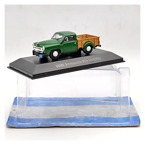 1 43 Für Justicialista Pickup Truck 1952 Legierung Diecast Automodell Statisches Fahrzeug Sammlerstück Souvenir Druckgussmodelle Motorfahrzeuge von DUEVEL