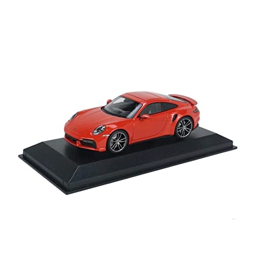 1 43 Für Porsche 911 Orange Legierung Druckguss Statische Modellauto Sammlung Display Männer Mode Geschenk Druckgussmodelle Motorfahrzeuge von DUEVEL