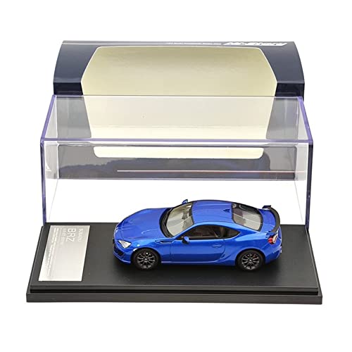 DUEVEL 1 43 Für Subaru BRZ 2.0 GT 2016 Legierungssimulation Rennwagenmodell Diecast Fahrzeug Sammlerstück Ornament Druckgussmodelle Motorfahrzeuge(Blau) von DUEVEL