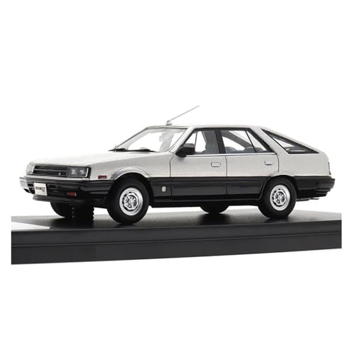 1 43 Harz Druckguss Modell Für Skyline FLIEßHECK 2000 Turbo GT-E·X 1984 Miniatur Modell Ornament Druckgussmodelle Motorfahrzeuge(Nissan Skyline GY) von DUEVEL