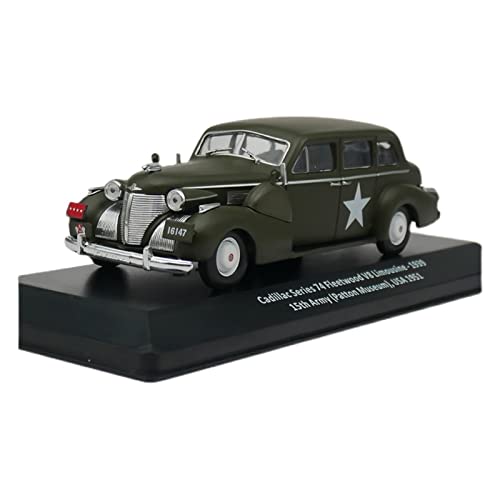 1 43 for Cadillac Fleetwood V8 Amerikanisches Militärfahrzeug Simulation Legierung Auto Modell Sammlung Geschenk Spielzeugauto Druckgussmodelle Motorfahrzeuge von DUEVEL