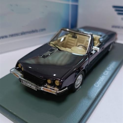 1 43 für Citroen CX Cabriolet Simulation Diecast Auto Modell Vintage Sammlung Fahrzeug Modelle Druckgussmodelle Motorfahrzeuge von DUEVEL