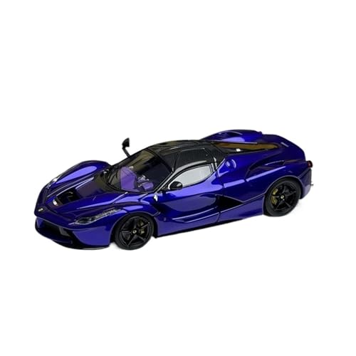 1 64 Ferrari Laferrari Kunstharz-Simulationsauto, Miniaturauto, Druckguss-Modellauto, Sammlerstück Druckgussmodelle Motorfahrzeuge(Purple) von DUEVEL