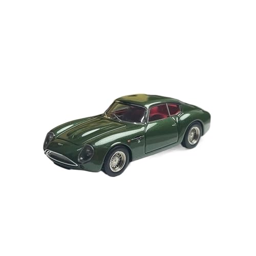 1 64 Für Aston Martin DB4 GT Zagato Harz Replik Auto Diecast Fertigprodukt Modell Kit Spielzeug Sammlung Druckgussmodelle Motorfahrzeuge(Army Green) von DUEVEL