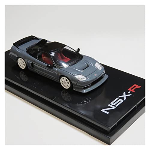 1 64 Für Honda NSX-R NA2 Simulation Diecast Metall Sportwagen Modellsammlung Souvenir Ornamente Display Druckgussmodelle Motorfahrzeuge(White Wheels) von DUEVEL