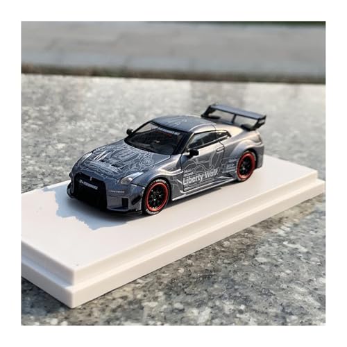 1 64 Für Nissan GTR LBWK R35 LB 3,0 Legierung Fahrzeug Modell Diecast Miniatur Modell Auto Sammlung Statische Anzeige Druckgussmodelle Motorfahrzeuge(Rosa) von DUEVEL