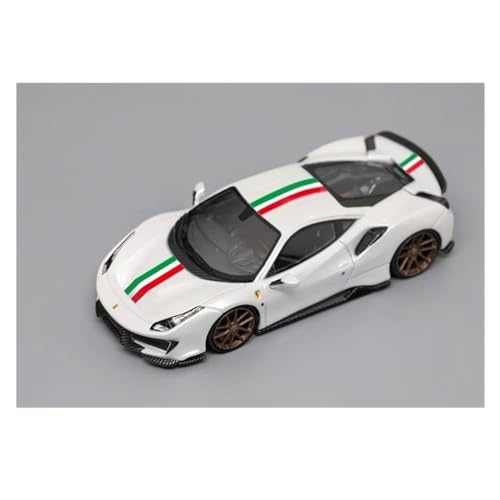 1 64 Für Novitec 488 Pista Gussautomodell, Druckguss-Modellauto, Sammlerstück, Geschenk Druckgussmodelle Motorfahrzeuge(B) von DUEVEL