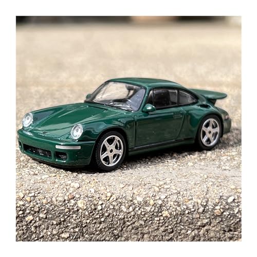 1 64 Für Porsche RUF CTR Irish Green LHD Legierungsautomodell-Sammlungsornamente Druckgussmodelle Motorfahrzeuge von DUEVEL