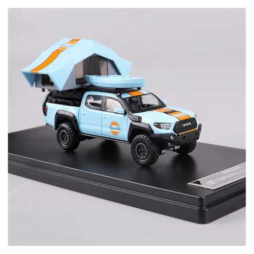 1 64 Für Toyota Tacoma Deckster Simulation Legierung Auto Modelle Erwachsene Sammlung Geschenke Spielzeug Handwerk Druckgussmodelle Motorfahrzeuge(Grün) von DUEVEL