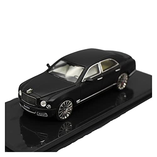 1 64 Passend Für Bentley Mulsanne Alloy Diecast Car Model Ornaments Souvenir Collection Black Druckgussmodelle Motorfahrzeuge von DUEVEL