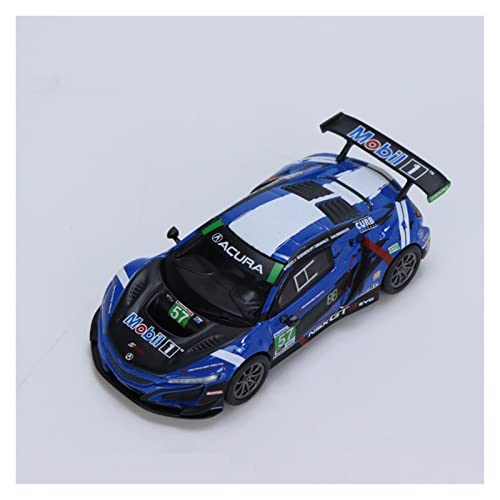 1 64 for Honda Acura NSX GT3 EVO 57# Rennlegierungsautomodell Druckgussmodelle Motorfahrzeuge von DUEVEL