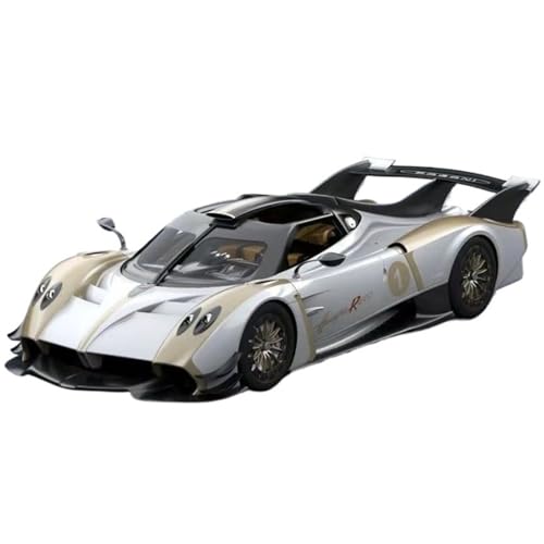 1 64 für Pagani Huayra Perle Weiß Legierung Auto Modell Statische Sammeln Ornament Geschenk Für Kinder Druckgussmodelle Motorfahrzeuge von DUEVEL