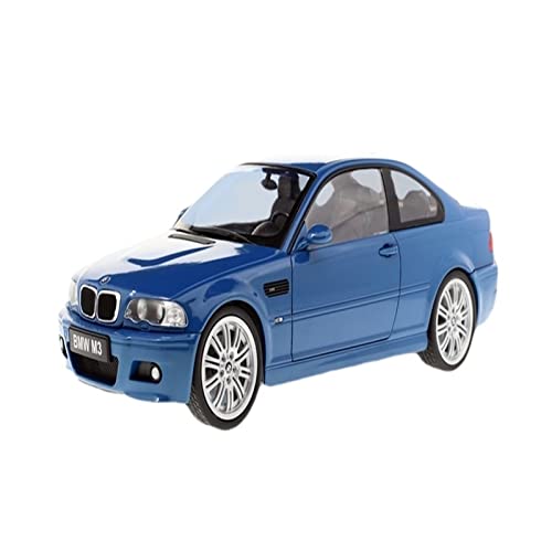 1: 18For Alloy Car Model Double Door BMW BMW E46 M3 Finished Collection Ornament Sports Car Druckgussmodelle Motorfahrzeuge(A) von DUEVEL