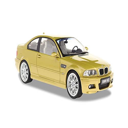 1: 18For Alloy Car Model Double Door BMW BMW E46 M3 Finished Collection Ornament Sports Car Druckgussmodelle Motorfahrzeuge(B) von DUEVEL