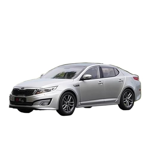 1:18 Für Kia K5 2015 Legierung Auto Modell Simulation Druckguss Spielzeug Erwachsene Jungen Sammlerstück Druckguss Modell Druckgussmodelle Motorfahrzeuge(Silber) von DUEVEL