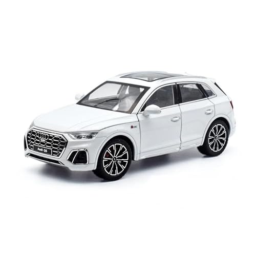 1:24 Für Audi R8 Iron Legierung Sport Autos Spielzeug Druck Druck Fahrzeuge Metall Modell Auto Dekoration Geschenk Spielzeug Druckgussmodelle Motorfahrzeuge(White) von DUEVEL