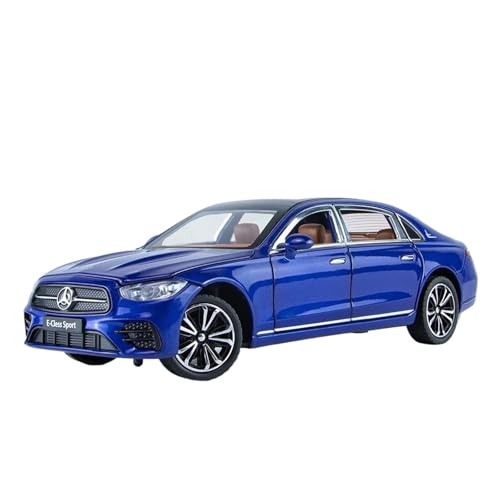 1:24 Für Benz E300L E-klasse Sport Simulation Diecast Metall Legierung Modell Auto Sound Licht Pull Back Sammlung Druckgussmodelle Motorfahrzeuge(Blau) von DUEVEL