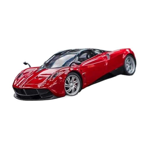 1:24 Für Pagani Huayra Sportwagen Legierung Modell Druckguss Metall Spielzeug Fahrzeuge Auto Modell Sammlung Simulation Auto Druckgussmodelle Motorfahrzeuge(Rot) von DUEVEL