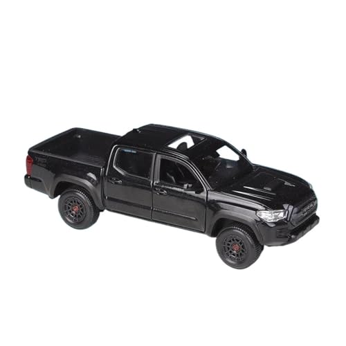 1:27 Für Toyota Tacoma TRD PRO Pickup Legierung Auto Modell Diecast Metall Spielzeug Geländewagen Auto Modell Geschenk Druckgussmodelle Motorfahrzeuge(Schwarz) von DUEVEL