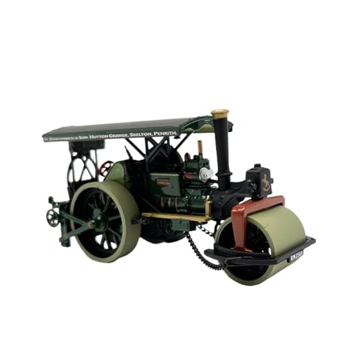 1:76 Dampflokomotive Straßenwalze Retro Oldtimer Modellbausatz Legierung Simulation Spielzeugauto Geschenk Ornamente Druckgussmodelle Motorfahrzeuge von DUEVEL