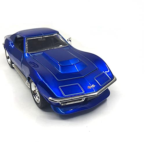 1969 Chevrolet Corvette Hohe Simulation Druckguss Auto Metalllegierung Modellauto Spielzeug Geschenk 1 24 Druckgussmodelle Motorfahrzeuge von DUEVEL