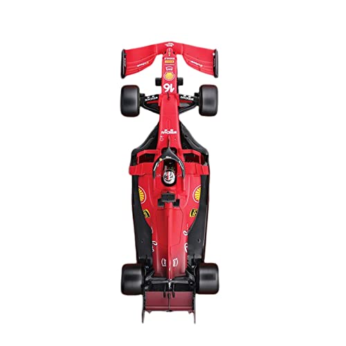 1 18 Für Ferrari F1 Nr. 16 SF21 2021 Legierung Diecast Statische Modellauto Ornament Spielzeug Männer Mode Geschenk Druckgussmodelle Motorfahrzeuge von DUEVEL