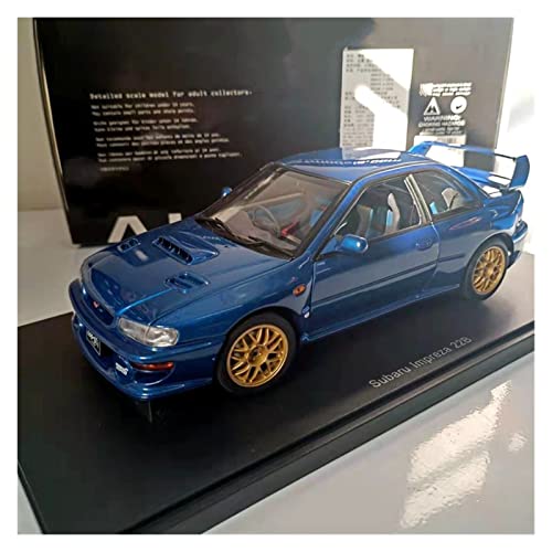 1 18 Für Subaru Impreza 22B-STi Simulation Rennwagen Modell Metalldruckguss Fahrzeug Erwachsenensammlung Souvenir Druckgussmodelle Motorfahrzeuge von DUEVEL