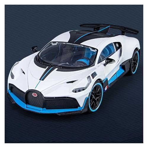 1 18 Große Größe 26CM Für Bugatti Divo Legierungsdruckguss-Volltürautomodell Junge Sound- Und Lichtsammlung Geschenkspielzeugauto Druckgussmodelle Motorfahrzeuge(2) von DUEVEL