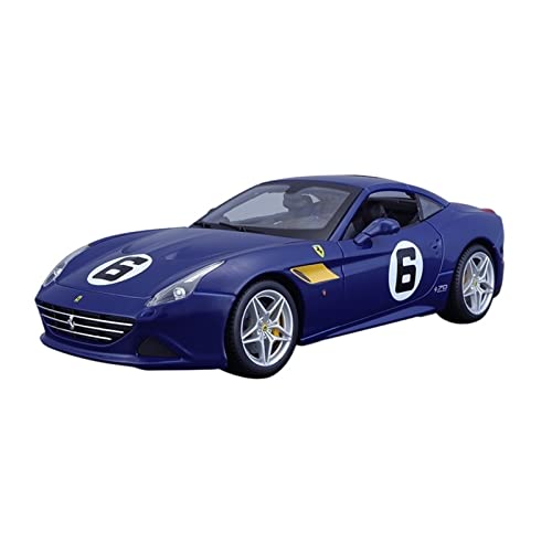 DUEVEL 1 18 Passend Für Ferrari California T 10. Jahrestag Blaue Legierungssimulationsautomodell-Dekorationskollektion Druckgussmodelle Motorfahrzeuge(B) von DUEVEL