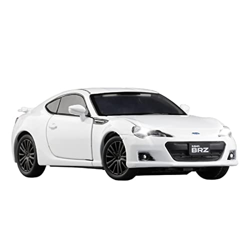 1 32 Passend Für Subaru BRZ 2019 Sport Diecast Alloy Simitation Auto Modell Dekoration Sammlung Geschenk Spielzeug Druckgussmodelle Motorfahrzeuge(White) von DUEVEL