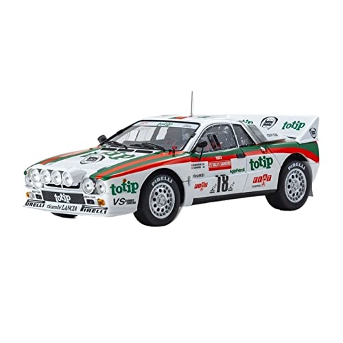 DUEVEL Für Lancia 037 Rally Rally Car #18 Spezialbeschichtung Simulation Automodell Ornament 1 18 Druckgussmodelle Motorfahrzeuge von DUEVEL