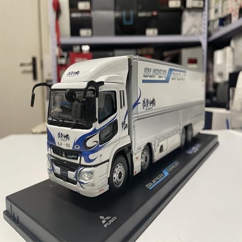 Druckguss-Modell im Maßstab 1 43 für Mitsubishi Fuso Super Container Truck, Legierungsautomodell, Sammlerfahrzeuge Druckgussmodelle Motorfahrzeuge von DUEVEL