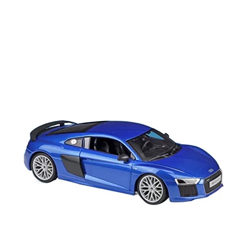 Für 1 18 Audi R8 V10 Plus Static Die-Cast Scale Car Collectible Model Car Toy Druckgussmodelle Motorfahrzeuge(B) von DUEVEL