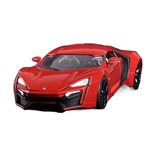 Für 1 18 Autos Fast and Furious Lykan HyperSport Alloy Die-Cast Street Racer Fast Echtes Modellauto Sammlergeschenk Druckgussmodelle Motorfahrzeuge von DUEVEL