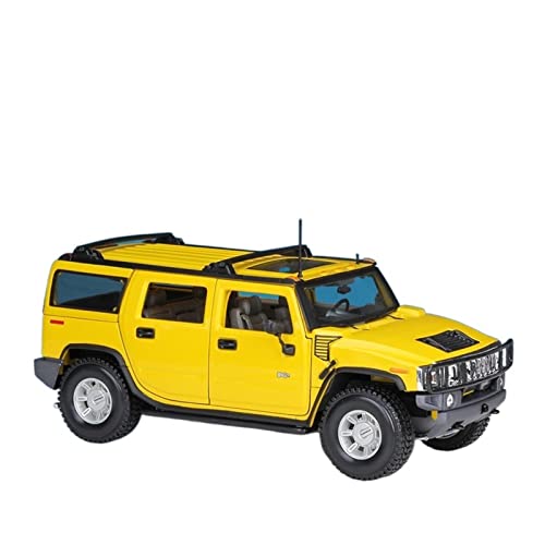 Für 1 18 Hummer 2003 H2 SUV Legierung Druckguss Simulation Muscle Car Modellsammlung Dekoration Geschenk Druckgussmodelle Motorfahrzeuge(B) von DUEVEL