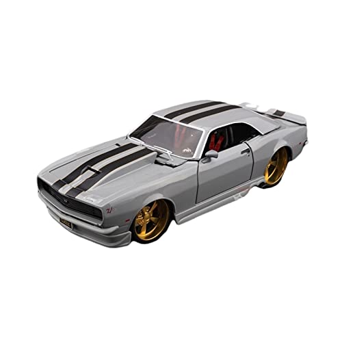 Für 1968 Corvette Z28 1 24 Simulation Automodell Pull Model Gift Collection Ornament Druckgussmodelle Motorfahrzeuge von DUEVEL