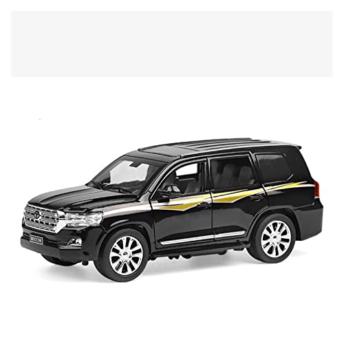 Für Alu-SUV Land Cruiser Geländewagen Sound Und Licht Pull Back Boy Gift 1 24 Druckgussmodelle Motorfahrzeuge(2) von DUEVEL