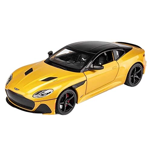 Für Aston Martin DBS Diecast Alloy Supercar Modell Hintertür Sound Beleuchtung Simulation Auto 1 24 Druckgussmodelle Motorfahrzeuge(3) von DUEVEL