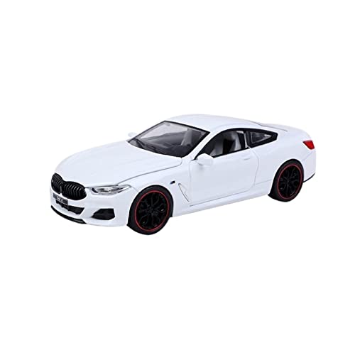 Für BMW Gran Coupé M8 Simulation Sound Und Licht Pullback Kinderspielzeug Modell Ornamente 1 24 Druckgussmodelle Motorfahrzeuge(2) von DUEVEL