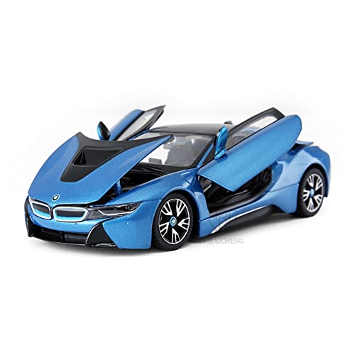 Für BMW I8 Druckguss Automodell 3 Türen Zu Öffnen Zum Sammeln Von Kindergeschenken1/24 Druckgussmodelle Motorfahrzeuge(Taglia unica) von DUEVEL