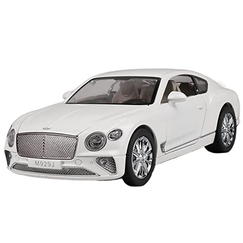 Für Bentley Continental GT Sportwagenmodell 1 24 Sound Und Licht Pull Back Boy Spielzeugautomodell Druckgussmodelle Motorfahrzeuge(3) von DUEVEL