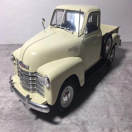 Für Chevrolet Pickup Truck, Oldtimer, Legierung, Sammlerauto, Modell 1 18, statisches Hobby-Metallspielzeug Druckgussmodelle Motorfahrzeuge(Z) von DUEVEL