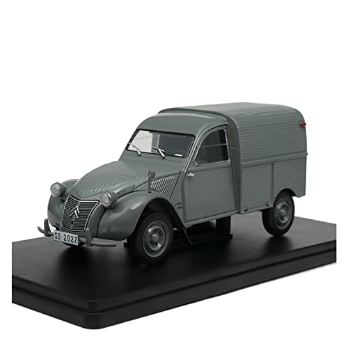 Für Citroen 2 CV 1957 Französischer Citroen Van Minivan Alu Spielzeugauto Modell 1 24 Druckgussmodelle Motorfahrzeuge von DUEVEL